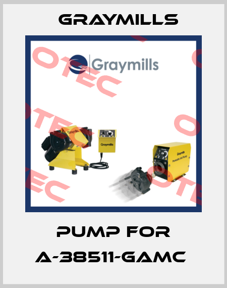 pump for A-38511-GAMC  Graymills