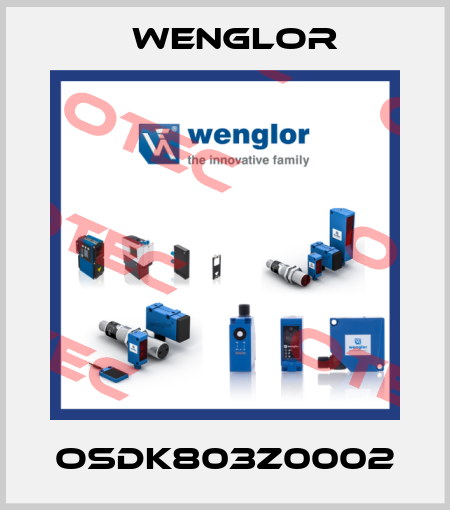 OSDK803Z0002 Wenglor