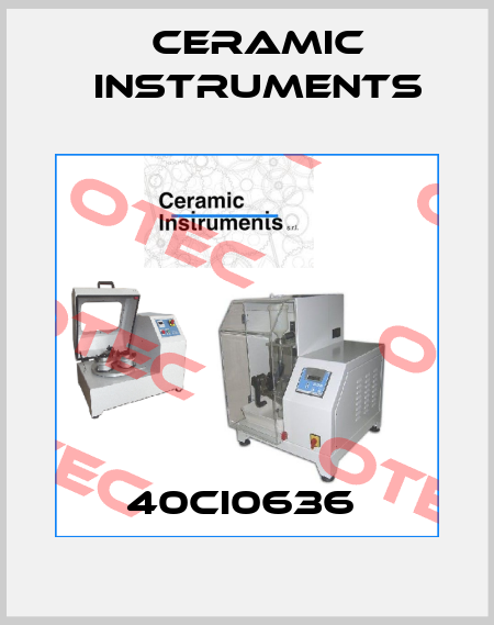 40CI0636  Ceramic Instruments