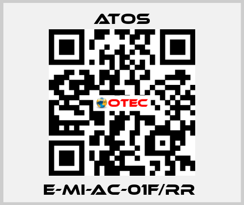 E-MI-AC-01F/RR  Atos