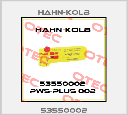 53550002 Hahn-Kolb