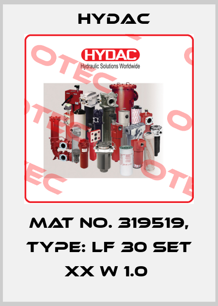 Mat No. 319519, Type: LF 30 SET XX W 1.0  Hydac