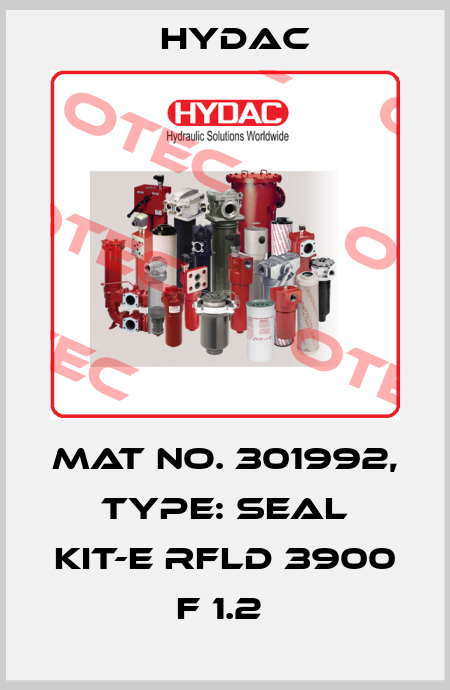 Mat No. 301992, Type: SEAL KIT-E RFLD 3900 F 1.2  Hydac