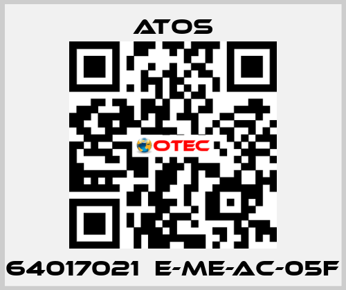 64017021  E-ME-AC-05F Atos