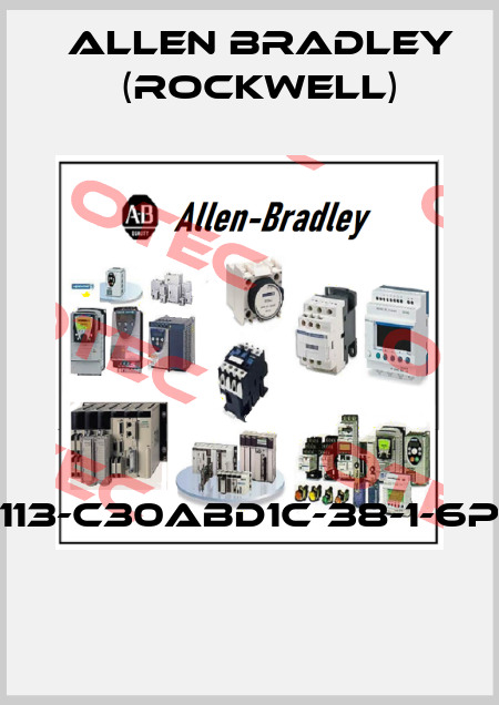 113-C30ABD1C-38-1-6P  Allen Bradley (Rockwell)