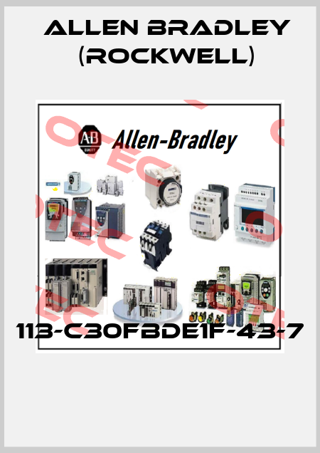 113-C30FBDE1F-43-7  Allen Bradley (Rockwell)
