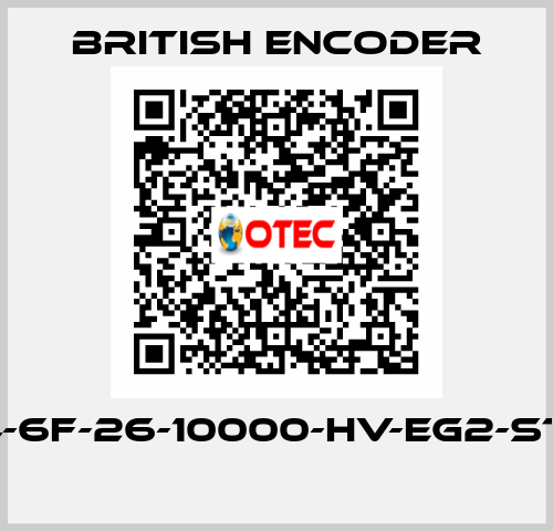 758/4-6F-26-10000-HV-EG2-ST-IP50  British Encoder