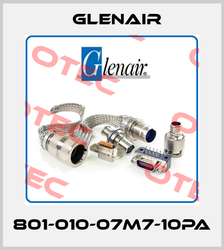 801-010-07M7-10PA Glenair