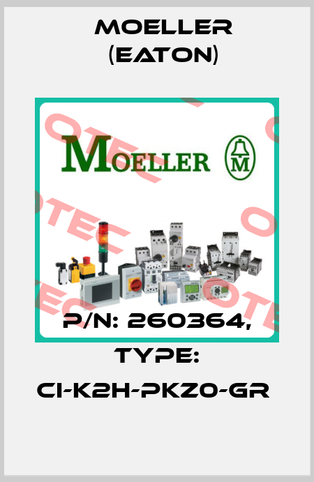 P/N: 260364, Type: CI-K2H-PKZ0-GR  Moeller (Eaton)