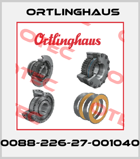 0088-226-27-001040 Ortlinghaus