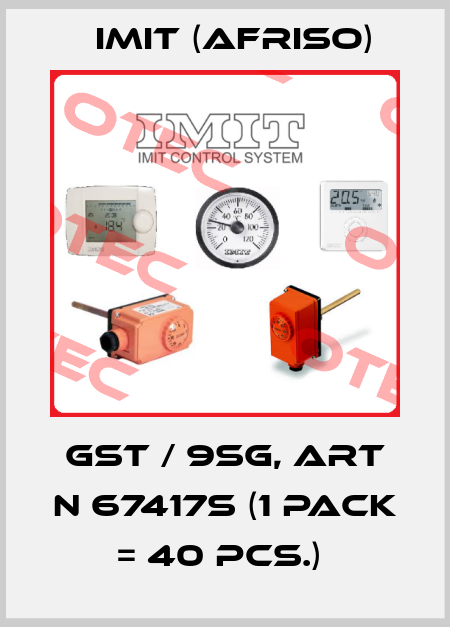 GST / 9SG, Art N 67417S (1 Pack = 40 Pcs.)  IMIT (Afriso)