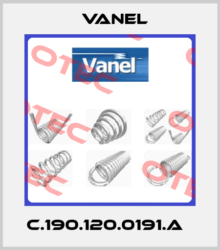 C.190.120.0191.A   Vanel