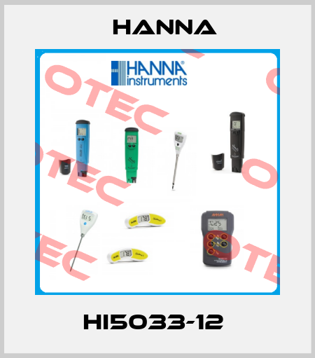 HI5033-12  Hanna