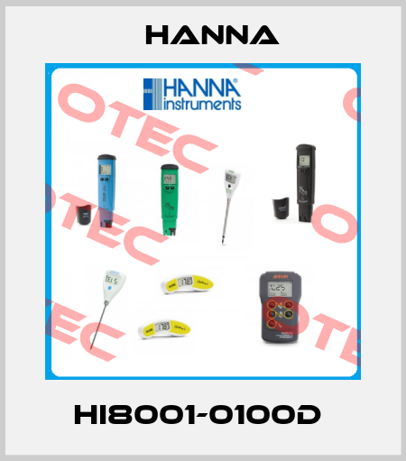 HI8001-0100D  Hanna