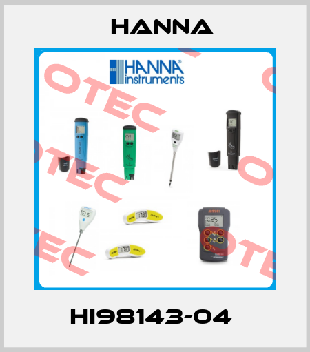 HI98143-04  Hanna