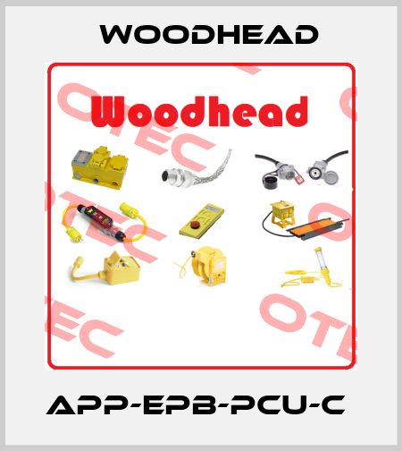 APP-EPB-PCU-C  Woodhead