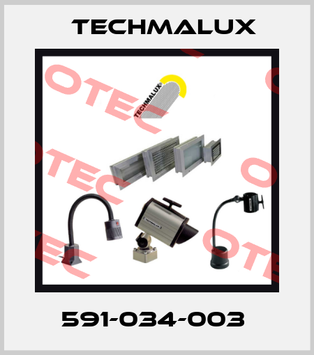 591-034-003  Techmalux