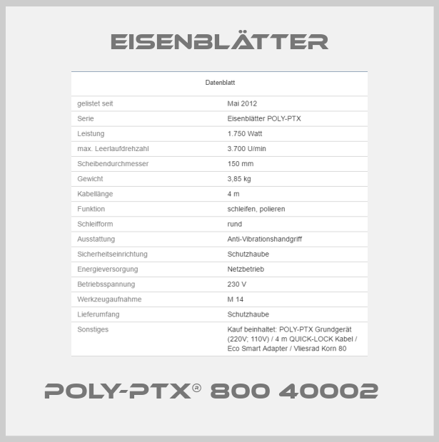 POLY-PTX® 800 40002  -big