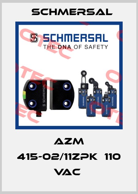 AZM 415-02/11ZPK  110 VAC  Schmersal
