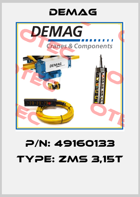 P/N: 49160133 Type: ZMS 3,15T  Demag