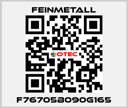 F76705B090G165 FEINMETALL