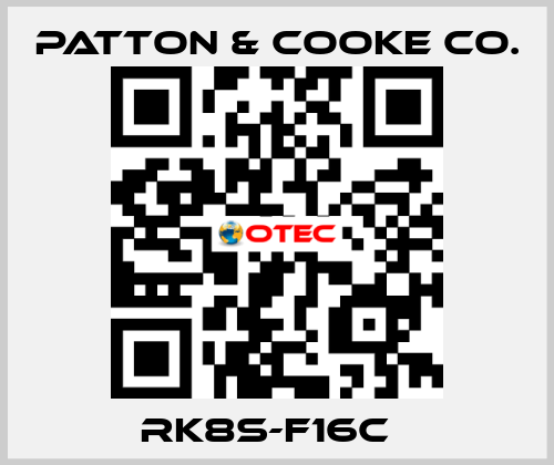 RK8S-F16C   Patton & Cooke Co.