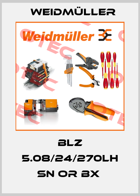 BLZ 5.08/24/270LH SN OR BX  Weidmüller