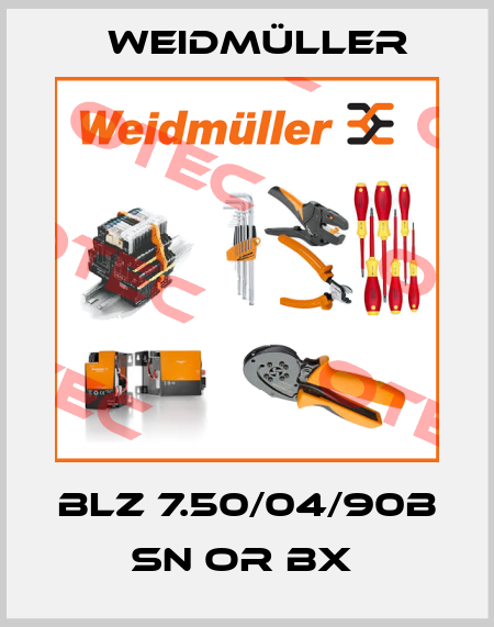 BLZ 7.50/04/90B SN OR BX  Weidmüller
