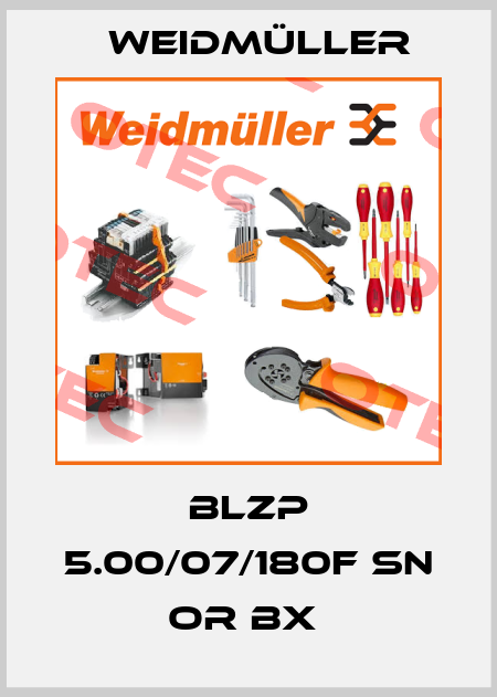 BLZP 5.00/07/180F SN OR BX  Weidmüller