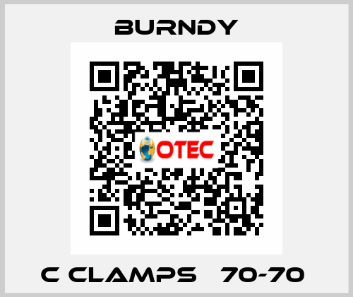 C CLAMPS   70-70  Burndy