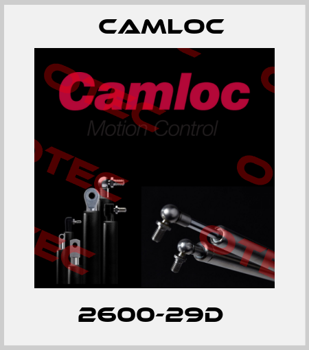 2600-29D  Camloc