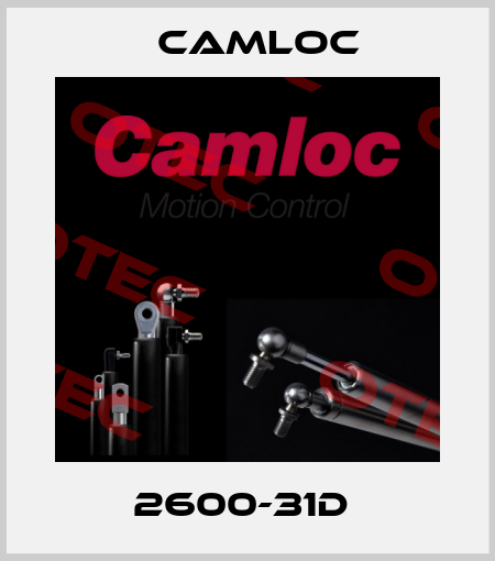 2600-31D  Camloc