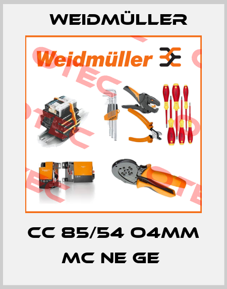 CC 85/54 O4MM MC NE GE  Weidmüller