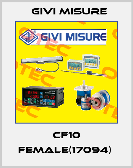 CF10 female(17094)  Givi Misure