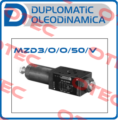 MZD3/O/O/50/V Duplomatic