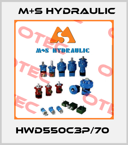 HWD550C3P/70  M+S HYDRAULIC