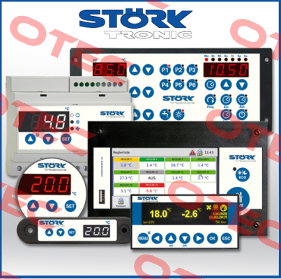 ST181 operating unit RJ45 °C %rH  Stork tronic