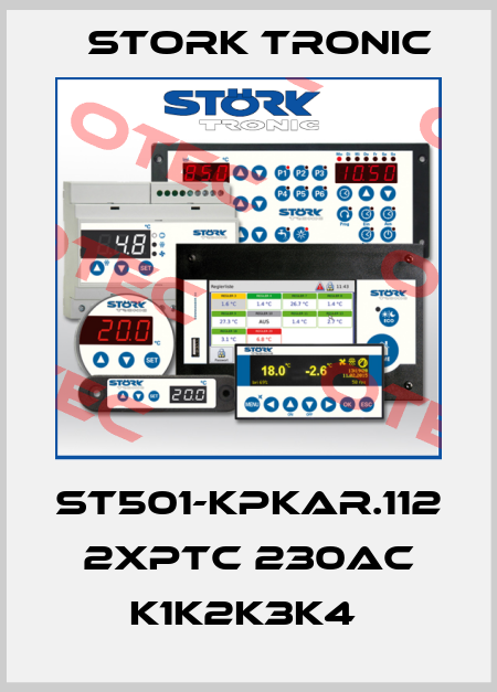 ST501-KPKAR.112 2xPTC 230AC K1K2K3K4  Stork tronic