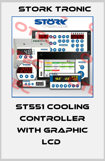 ST551 cooling controller with graphic LCD  Stork tronic