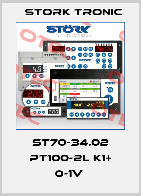 ST70-34.02 PT100-2L K1+ 0-1V  Stork tronic