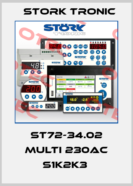 ST72-34.02 Multi 230AC S1K2K3  Stork tronic