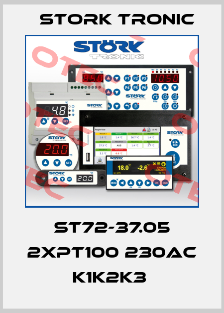ST72-37.05 2xPT100 230AC K1K2K3  Stork tronic