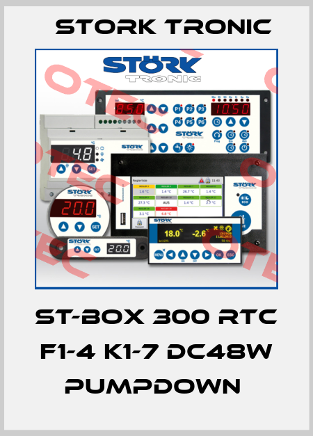 ST-BOX 300 RTC F1-4 K1-7 DC48W Pumpdown  Stork tronic