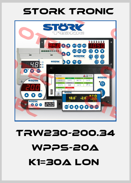 TRW230-200.34 Wpps-20A K1=30A LON  Stork tronic