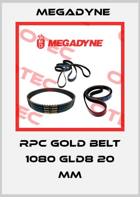 RPC GOLD belt 1080 GLD8 20 mm Megadyne