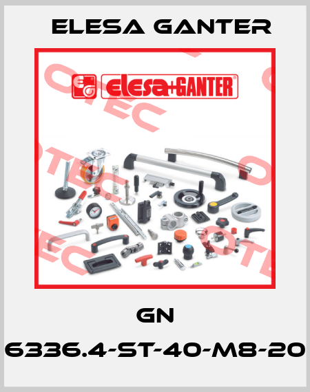 GN 6336.4-ST-40-M8-20 Elesa Ganter