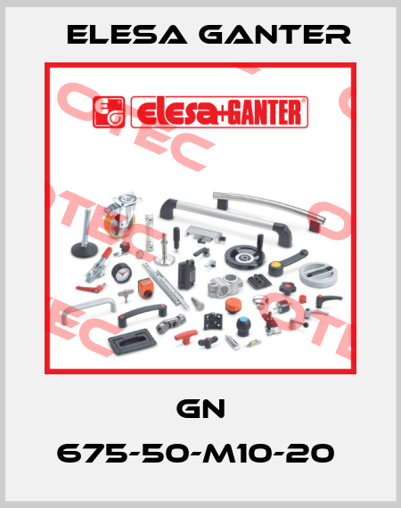 GN 675-50-M10-20  Elesa Ganter