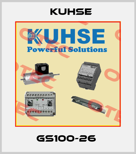 GS100-26  Kuhse