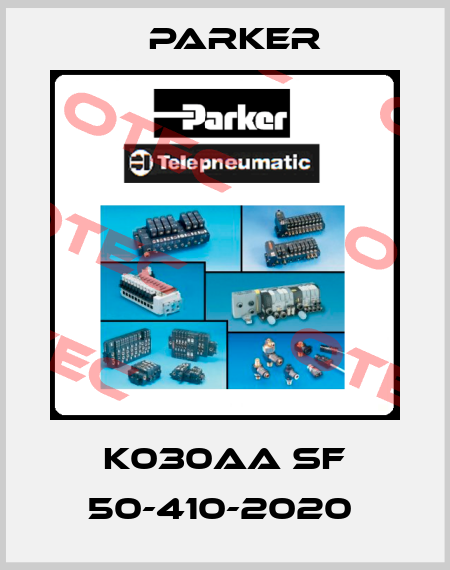 K030AA SF 50-410-2020  Parker