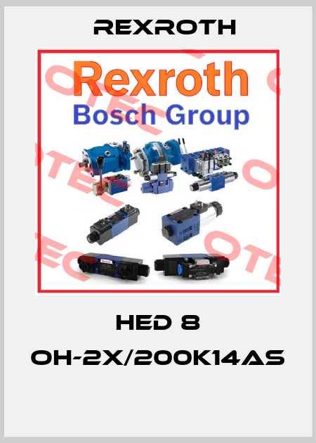 HED 8 OH-2X/200K14AS  Rexroth